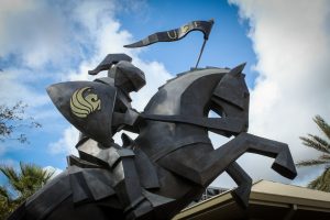 Photo of the UCF Knights Statue